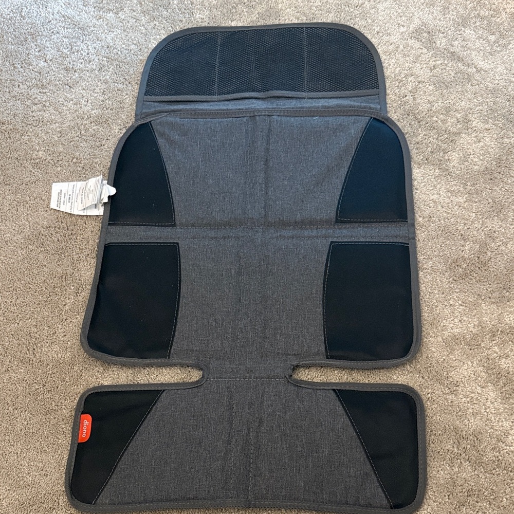 Black and Gray Car Seat Protector